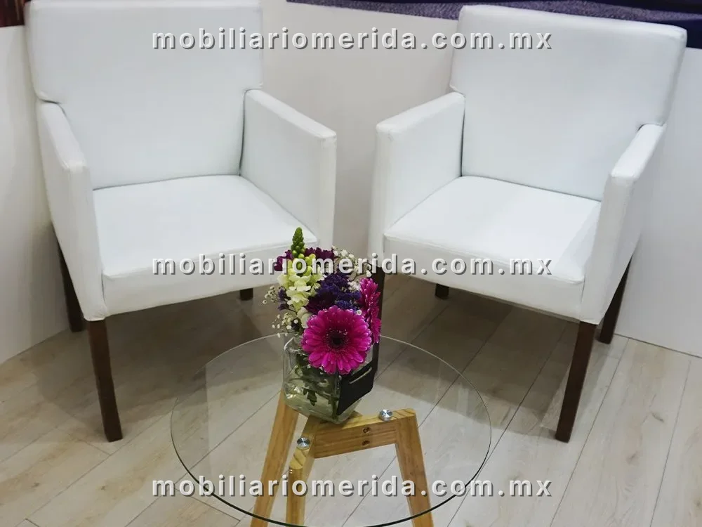 Renta de sillones y centro de mesa para eventos y expos, Mobiliario para bodas en Mérida
