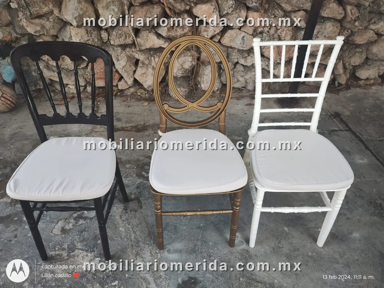 Renta de sillas tifany y vesalles para evento: Sillas Tiffany, Sillas Versalles en Mérida