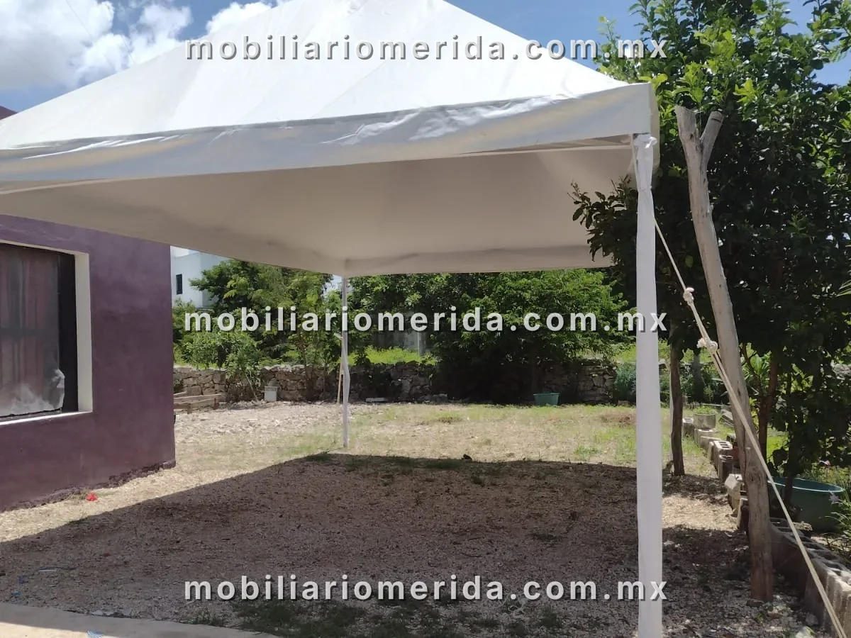 Montaje real de mobiliario para eventos en Mérida