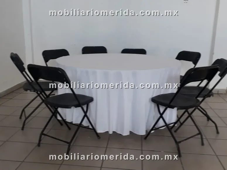 Montaje real de mobiliario para eventos en Mérida